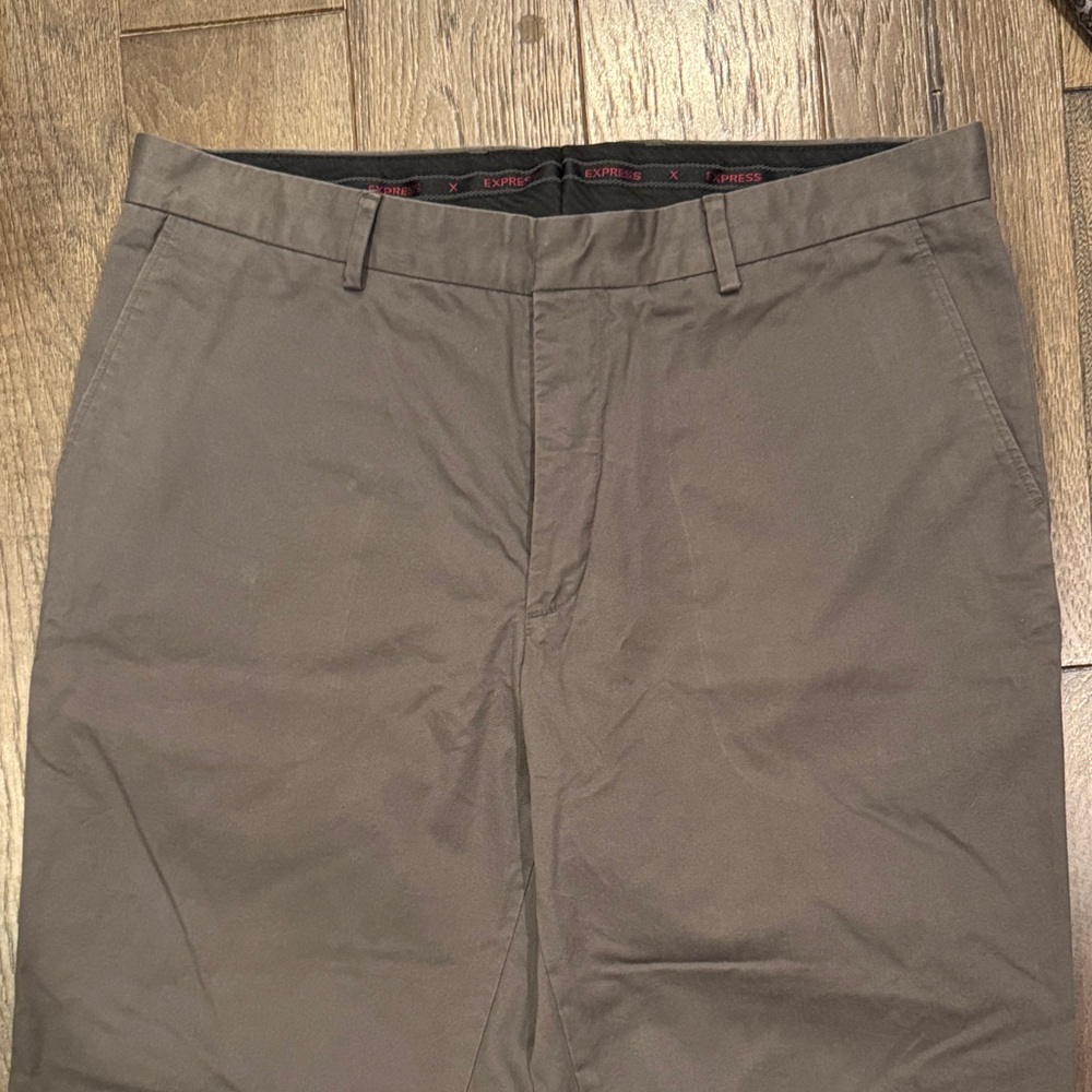 Express Men's Gray Chinos